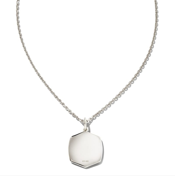 Kendra Scott 'Davis' Sterling Silver Luxe Charm Necklace - Picture 9 of 9